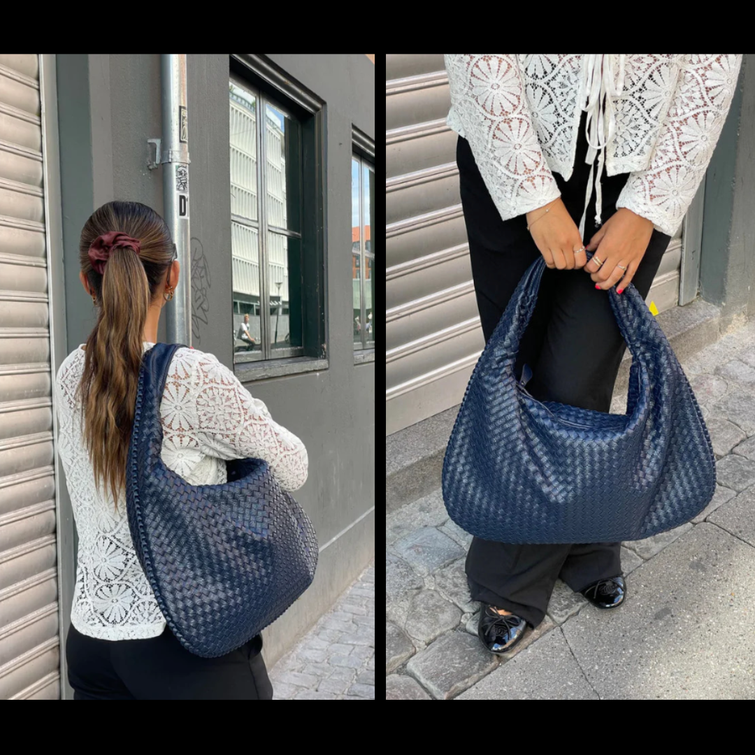 Sac à Main Boho en Cuir Tressé - Un Must-Have de l'Élégance Urbaine