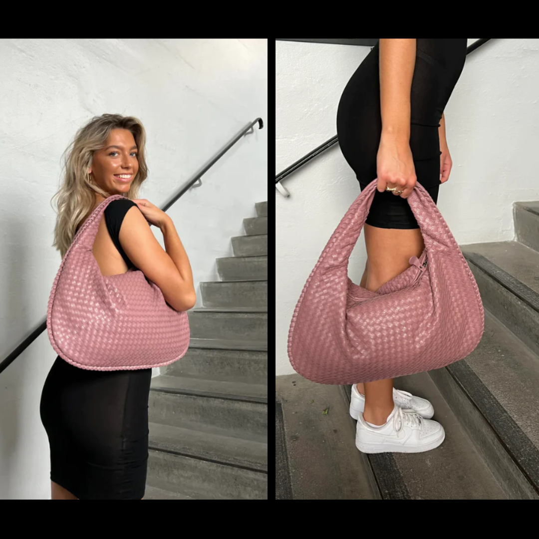 Sac à Main Boho en Cuir Tressé - Un Must-Have de l'Élégance Urbaine