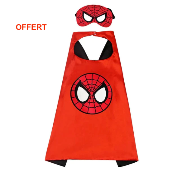 Pistolet Ventouse Spiderman (+Costume Offert)