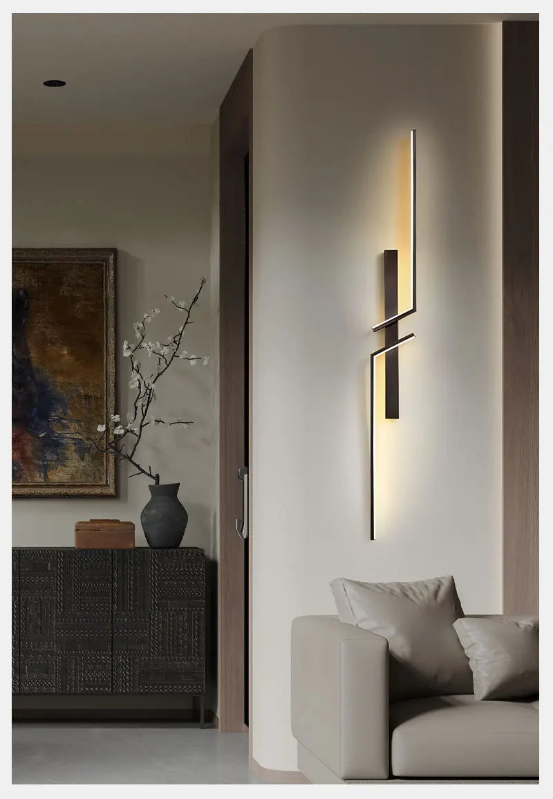 LuminaLux™ - Applique Murale LED Élégance Infinie