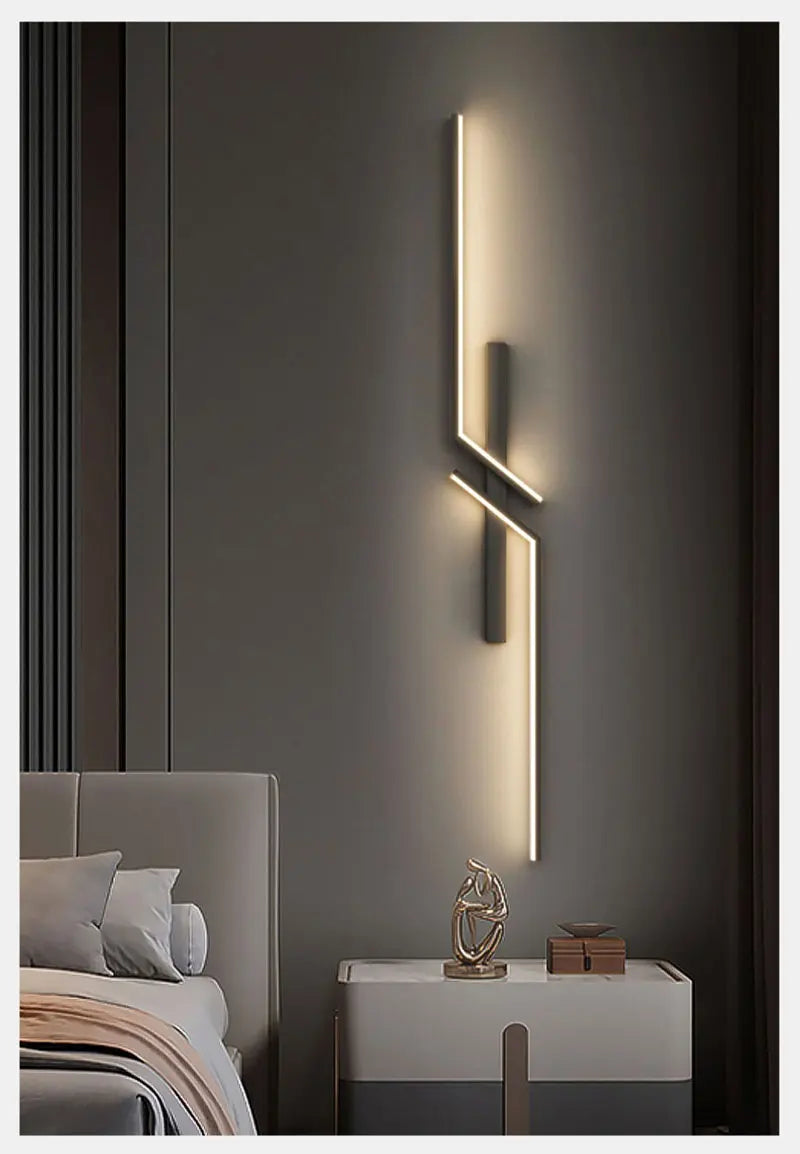 LuminaLux™ - Applique Murale LED Élégance Infinie