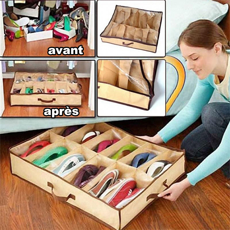 Boîte de rangement pour chaussures